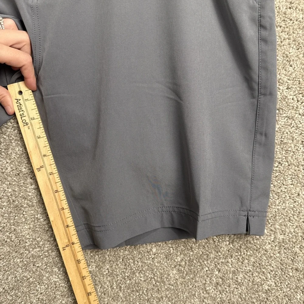 Fair Harbor Gray Midway Shorts‎ Elastic Waist Stretch Lightweight Men's 38 NEW